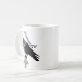 Nevermore Raven Koffiemok (Voorkant links)