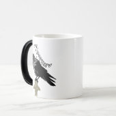 Nevermore Raven Magische Mok (Voorkant links)