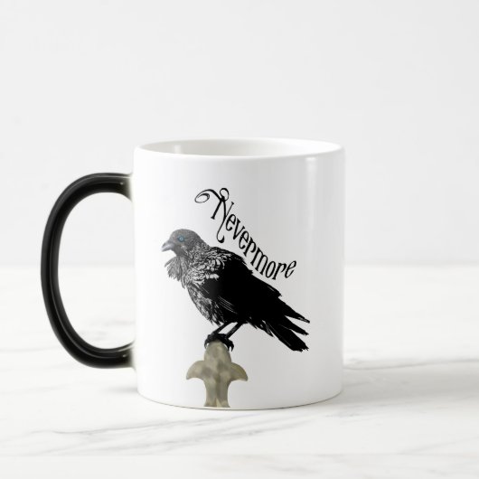 Nevermore Raven Magische Mok (Links)