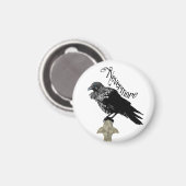 Nevermore Raven Magneet (Voorkant / Achterkant)
