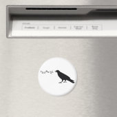 Nevermore Raven Magneet (Insitu (Vaatwasser))