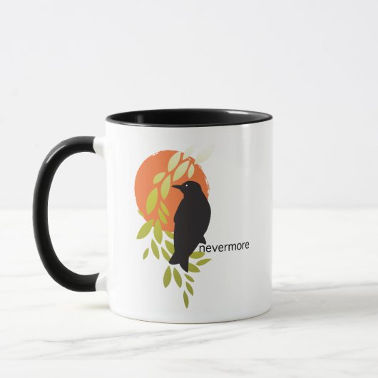 Nevermore - Raven & Moon door Poe Mok (Links)