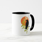 Nevermore - Raven & Moon door Poe Mok (Voorkant rechts)