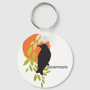 Nevermore - Raven & Moon door Poe Sleutelhanger