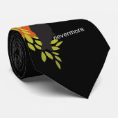 Nevermore - Raven & Moon door Poe Stropdas (Opgerold)