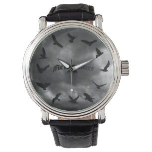 Nevermore Raven Novelty Bird Watch Horloge