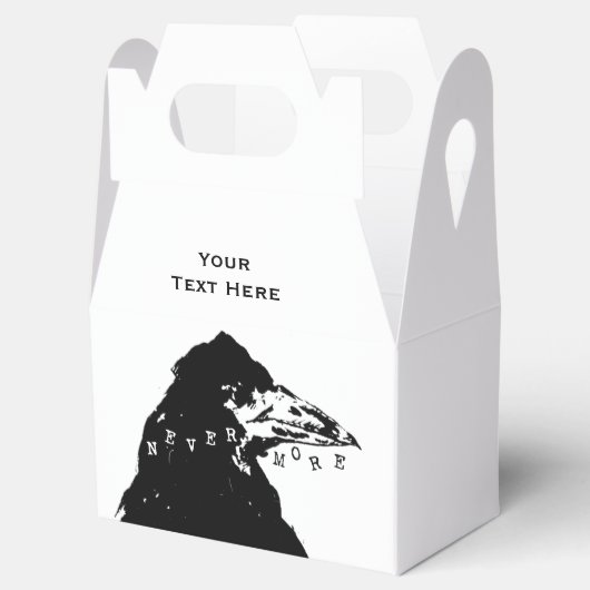 Nevermore Raven of Edgar Allan Poe Bedankdoosjes (Geopend)