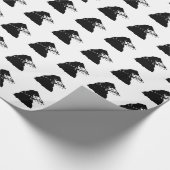 Nevermore Raven of Edgar Allan Poe Cadeaupapier (Hoek)