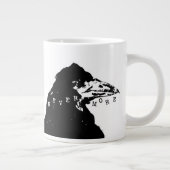 Nevermore Raven of Edgar Allan Poe Grote Koffiekop (Rechts)