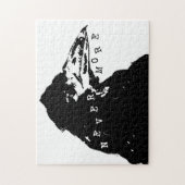 Nevermore Raven of Edgar Allan Poe Legpuzzel (Verticaal)