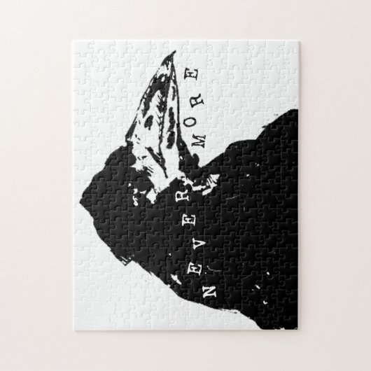 Nevermore Raven of Edgar Allan Poe Legpuzzel (Verticaal)