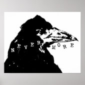 Nevermore Raven of Edgar Allan Poe Poster (Voorkant)