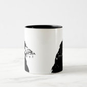 Nevermore Raven of Edgar Allan Poe Tweekleurige Koffiemok (Center)