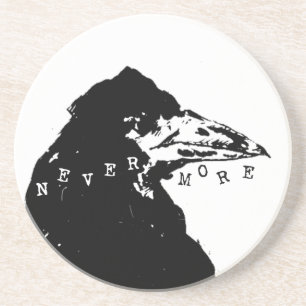 Nevermore Raven of Edgar Allan Poe Zandsteen Onderzetter