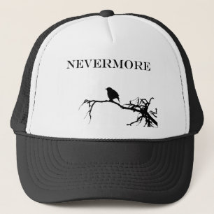 Nevermore Raven Poem Edgar Allan Poe Design Trucker Pet