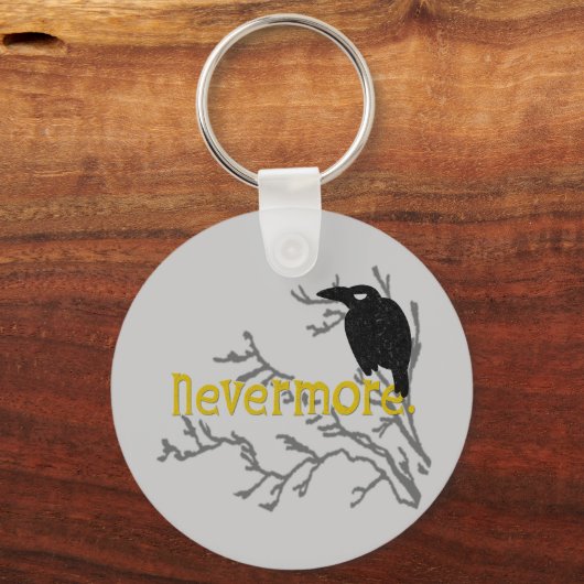 Nevermore Raven Sleutelhanger (Voorkant)
