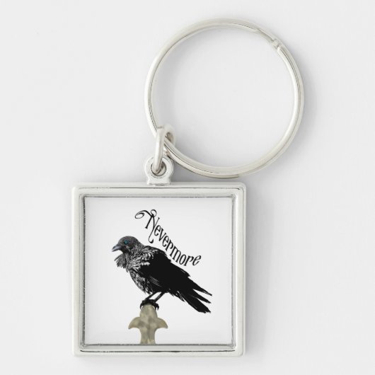 Nevermore Raven Sleutelhanger (Voorkant)
