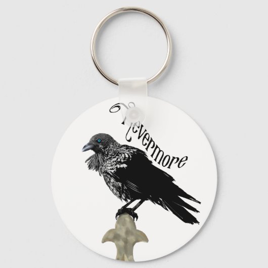 Nevermore Raven Sleutelhanger (Voorkant)