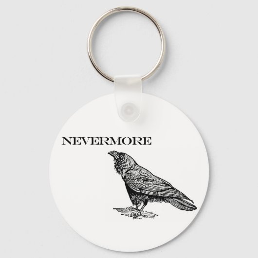 Nevermore Raven Sleutelhanger (Voorkant)