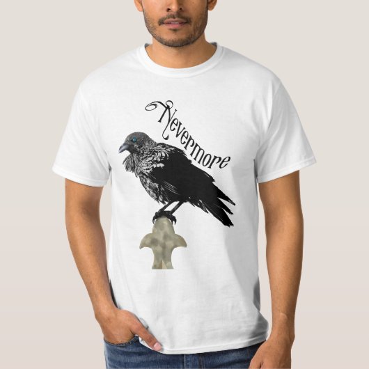 Nevermore Raven T-shirt (Voorkant)