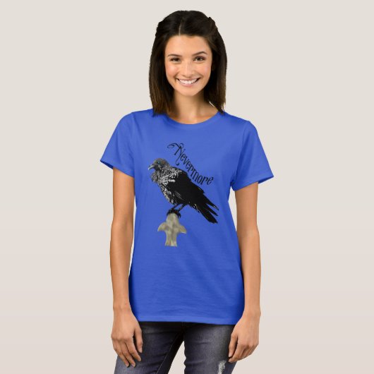 Nevermore Raven T-shirt (Voorkant volledig)