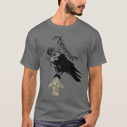 Nevermore Raven T-shirt (Voorkant)