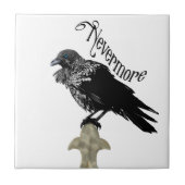 Nevermore Raven Tegeltje (Voorkant)