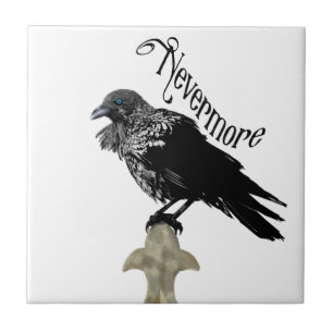Nevermore Raven Tegeltje