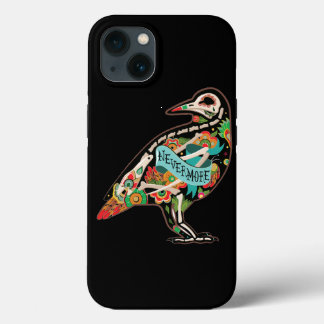 Nevermore Sugar Skull Raven Case-Mate iPhone Case