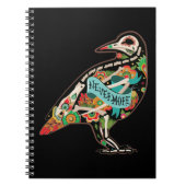 Nevermore Sugar Skull Raven Notitieboek (Voorkant)