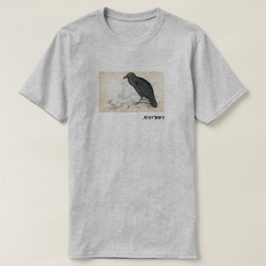 … nevermore t-shirt (Design voorkant)