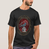Nevermore the Raven Edgar Allan Poe Dark Academia T-shirt (Voorkant)