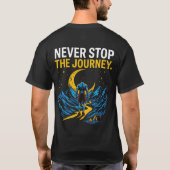 NeverStop The Journey T-Shirt – Chasing Wild Dream (Achterkant)
