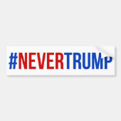 #nevertrump bumpersticker (Voorkant)