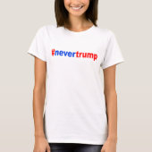 "#nevertrump" t-shirt (Voorkant)