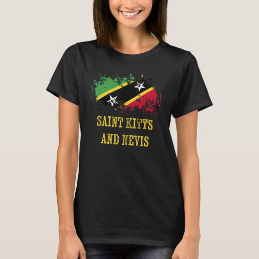 Nevian enthusiasts for Saint Kitts and Nevis T-shirt (Voorkant)