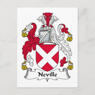 Neville Family Crest Briefkaart
