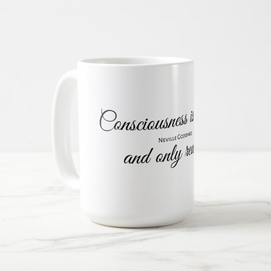 Neville Goddard Quote Koffiemok (Voorkant links)