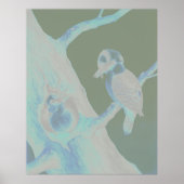 Neville HP Cayley - Laughing Kookaburra Poster (Voorkant)