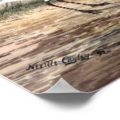 Neville HP Cayley Mask Lapwing  Poster (Hoek)