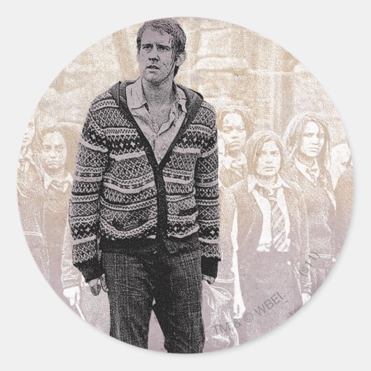 Neville Longbottom 2 Ronde Sticker (Voorkant)