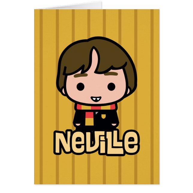 Neville Longbottom Cartoon Character Art (Voorkant)