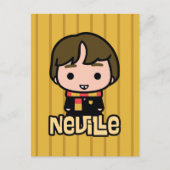 Neville Longbottom Cartoon Character Art Briefkaart (Voorkant)