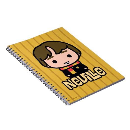 Neville Longbottom Cartoon Character Art Notitieboek (Rechterzijde)