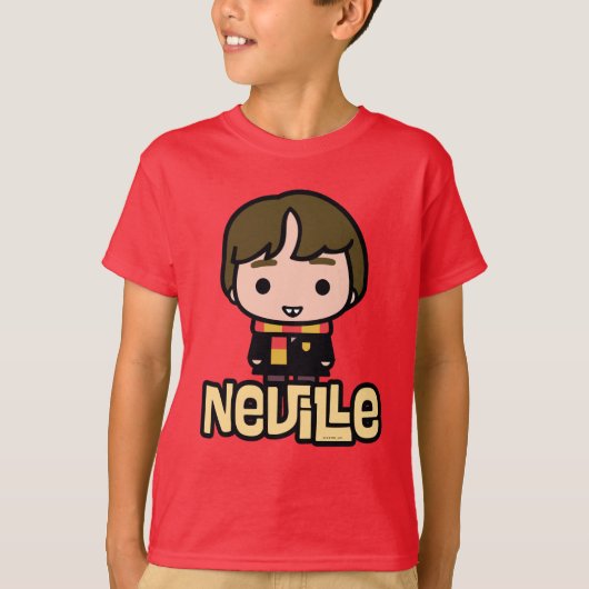 Neville Longbottom Cartoon Character Art T-shirt (Voorkant)