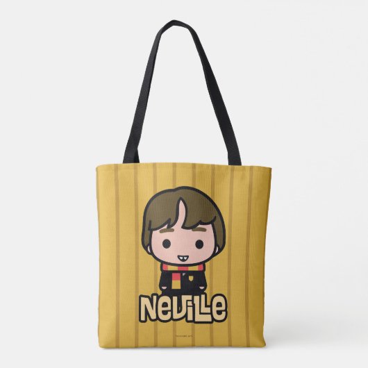 Neville Longbottom Cartoon Character Art Tote Bag (Achterkant)