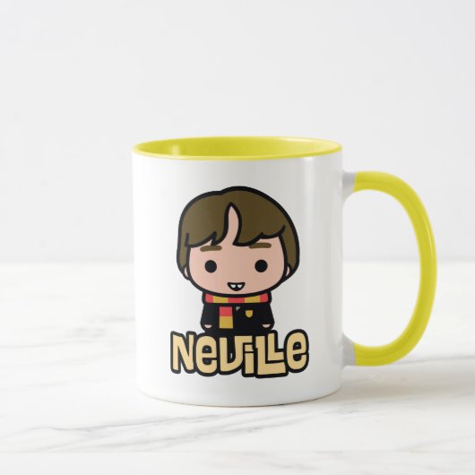 Neville Longbottom Cartoon Karakter Kunst Mok (Rechts)