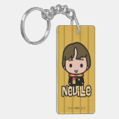 Neville Longbottom Cartoon Karakter Kunst Sleutelhanger (Voorkant Links)