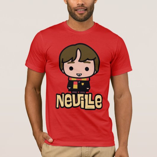 Neville Longbottom Cartoon Karakter Kunst T-shirt (Voorkant)