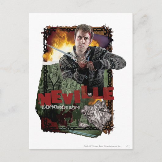 Neville Longbottom Collage 2 Briefkaart (Voorkant)